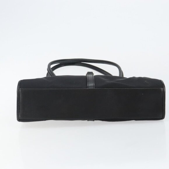 GUCCI Jackie Shoulder Bag Nylon Black Silver - Picture 7 of 16